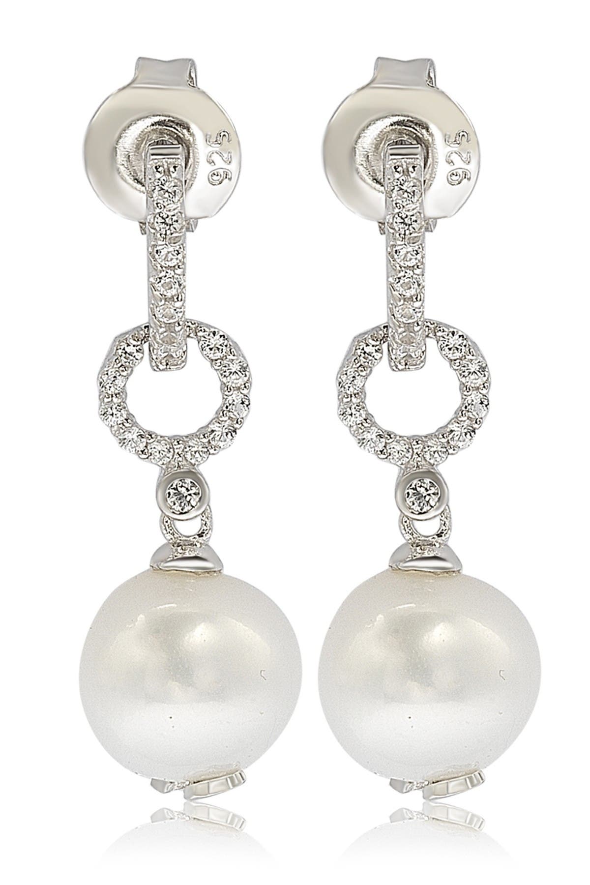 brand new Fresh Water Cultured Pearl drop earring 7.5mm Details about New without tags brand new Fresh Water Cultured Pearl drop earring 7.5mm Details about New without tags